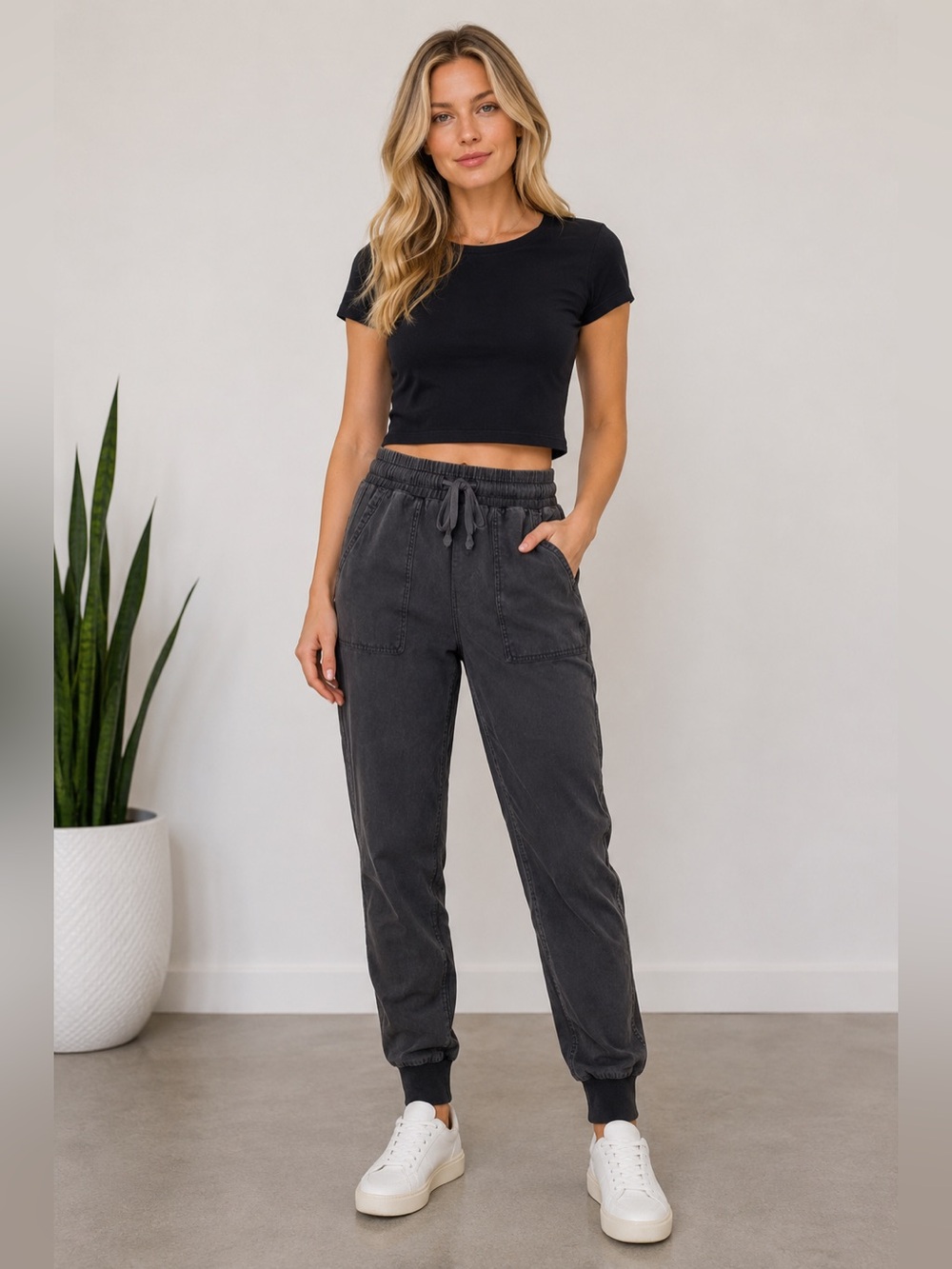 Splendid Gray Sweatpants Modern Fit